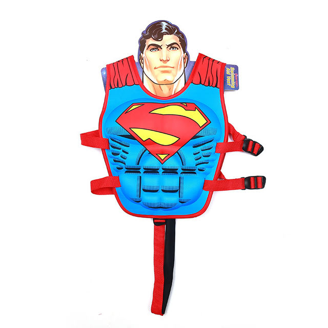 Spandex Buoyancy one-piece Boys Life Jacket - Superman